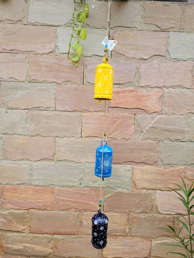 bell cluster hanging wind chimes Foyer balcony decor