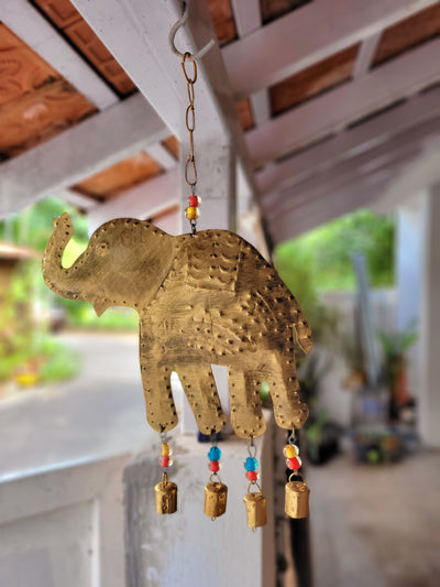 Elephant Hanging Bells Balcony home decor indian handicrafts