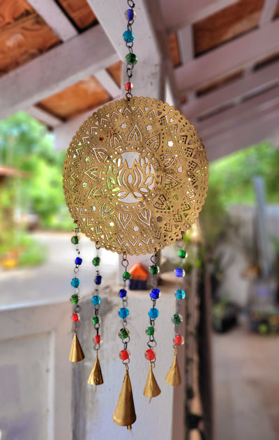 Mandala Jali wind chime Gifts home balcony decor 