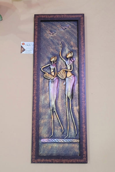 Mural Art Frame Metallic Craft Indian Handicrafts tribal art
