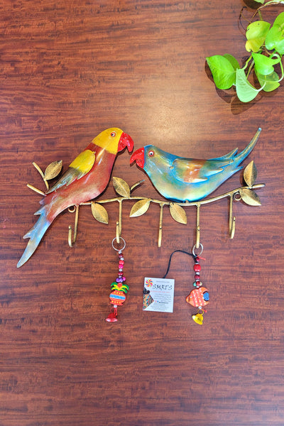 Parrot Love birds key holder big key hanger