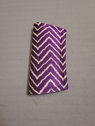 Purple Mashru leriya silk wallet Purse gift wallets 