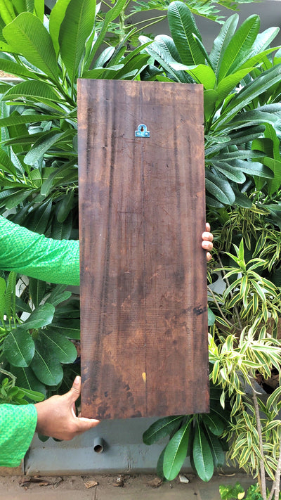 Annam / Annapakshi Flower Left Side Wall Panel Mahogany Wooden Wall Frame 30 Inch big Wooden Carving Hanging Decor Corbel Traditional Chettinad Indian Handicrafts (30 H * 11.5 L * 1.5 W Inches)
