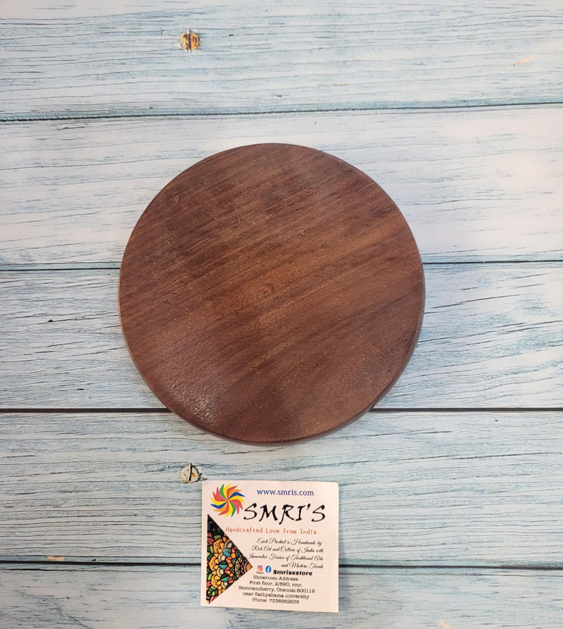 Brown Hardwood round puzzle Ball Game 6 inch length Wooden eco friendly Toys