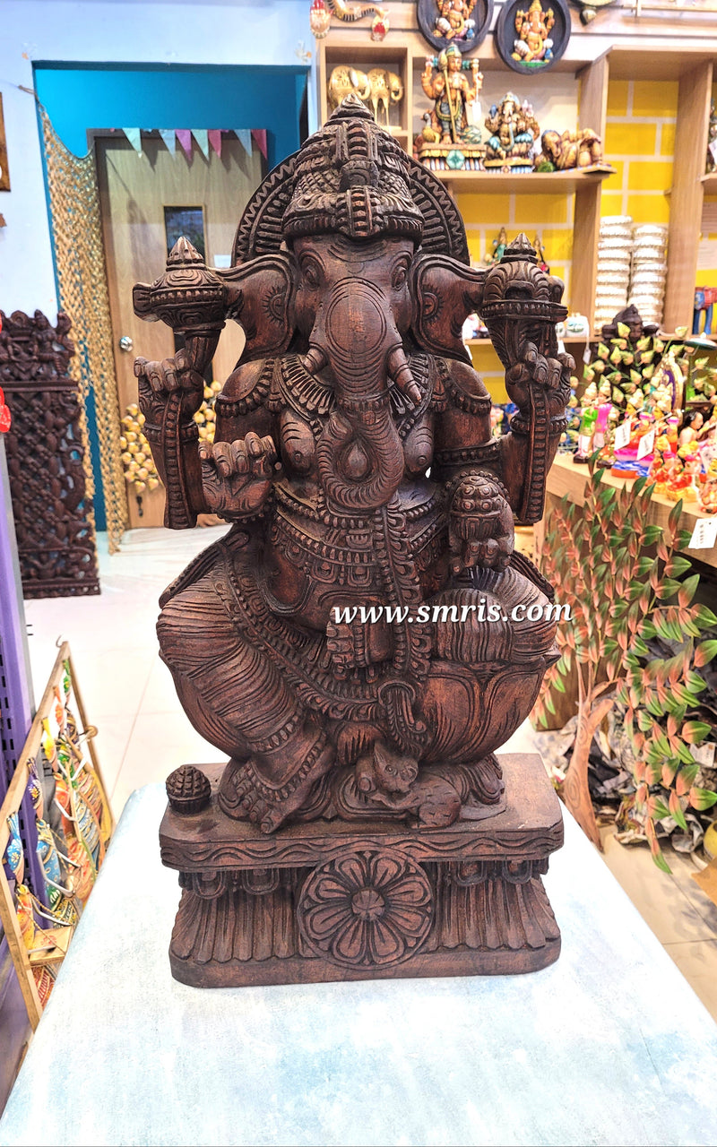 Ganesha_Right_Side_Trunk_2.5Feet_1_Front