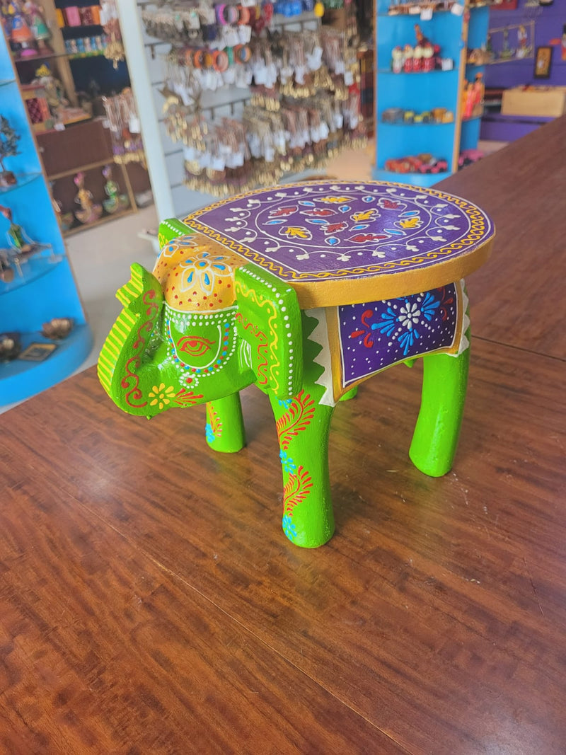 Elephant stool design 1 , 8 inch Height, 10.5 inch length, 8 inch width