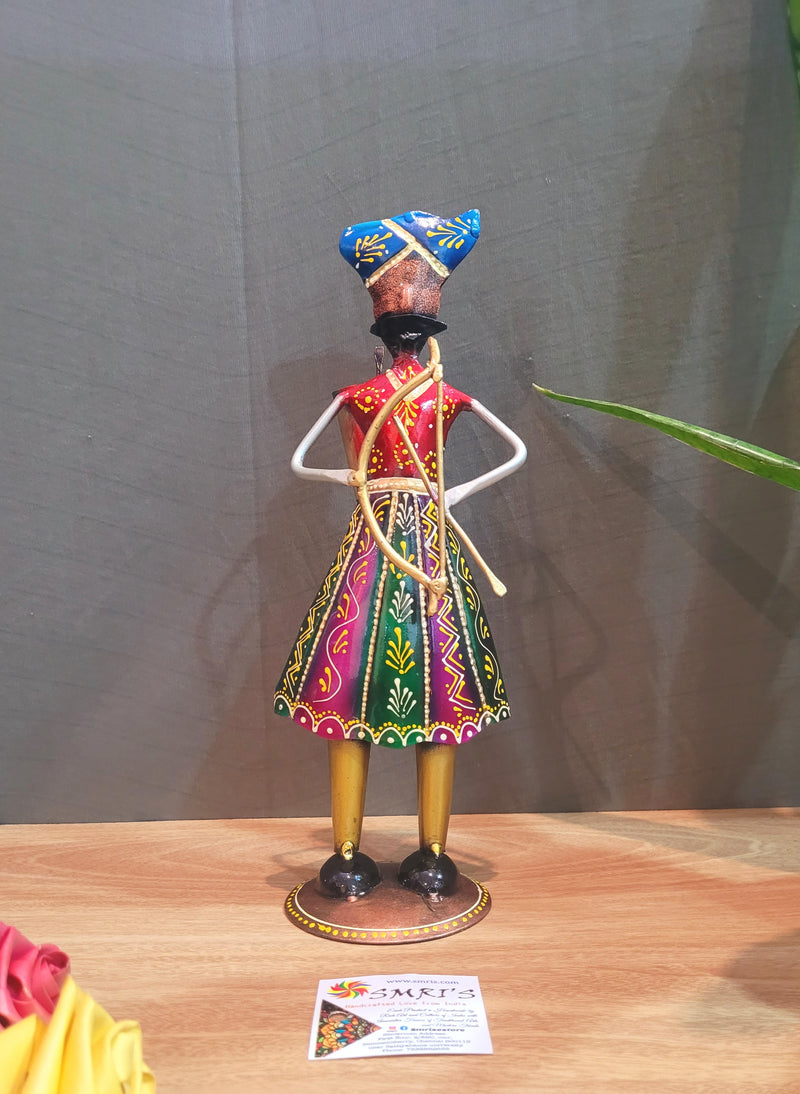 Traditional Soldier Men with Bow and Arrow Show piece Table decor