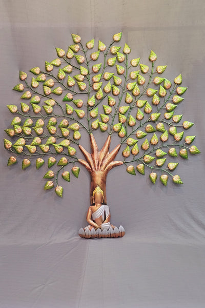 Buddha Tree Wall decor ( 44.5 H * 42.5 L * 2 W ) Inches Big Home decorations and interiors