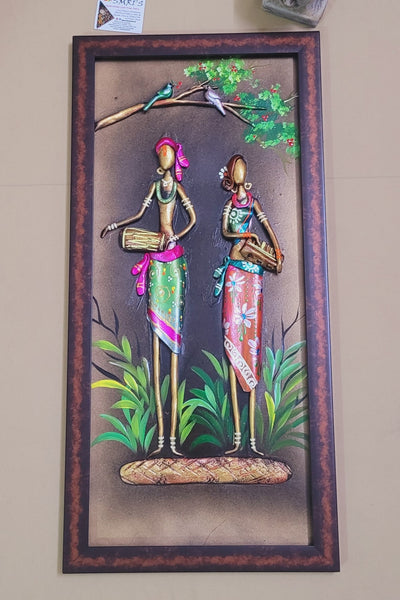 Mural Tribal Art frame Paintings wall decor Handicraft