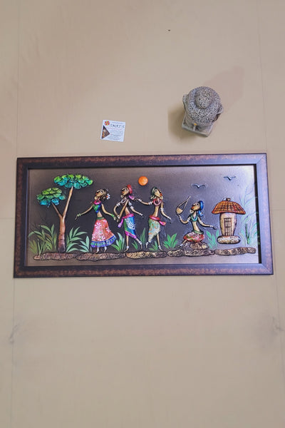 Mural Tribal Art frame Paintings wall decor Handicraft