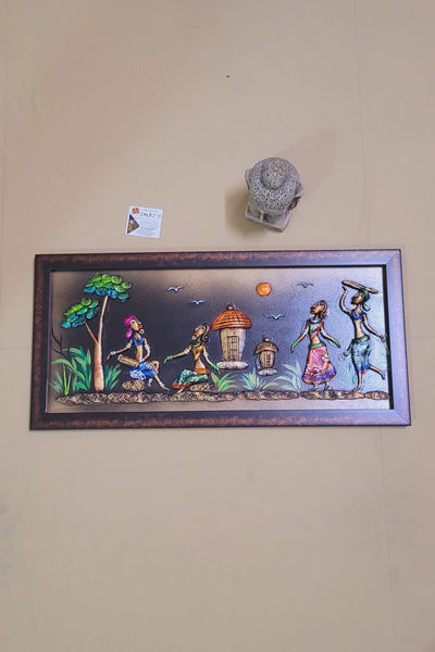 Mural Tribal Art frame Paintings wall decor Handicraft