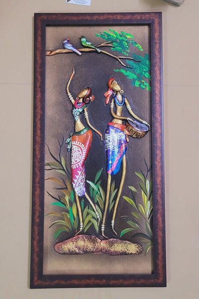 Mural Tribal Art frame Paintings wall decor Handicraft