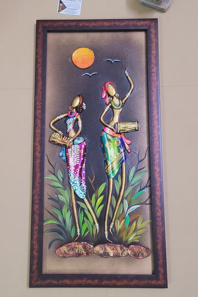 Mural Tribal Art frame Paintings wall decor Handicraft