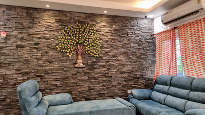 Buddha Tree Wall decor ( 44.5 H * 42.5 L * 2 W ) Inches Big Home decorations and interiors