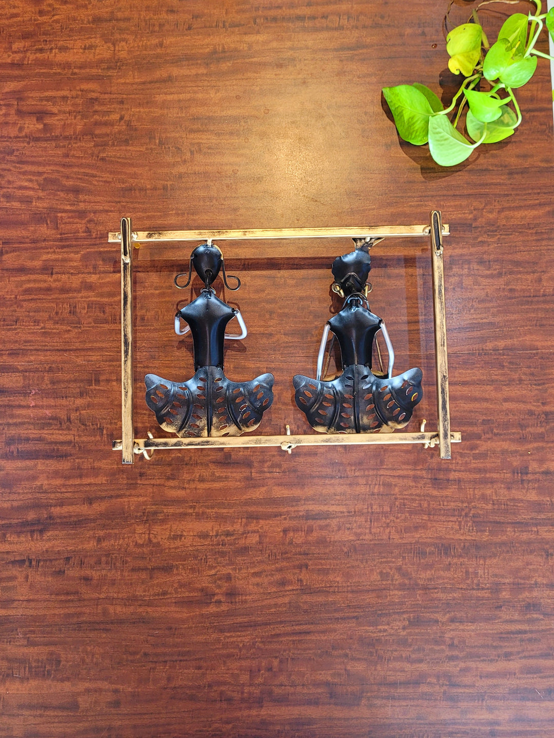 Musician Couple Frame Key holder home wall decor – Smris