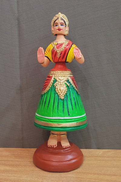 Tanjore Dancing Doll Papermache Handmade Thanjavur Thalayatti Bommai
