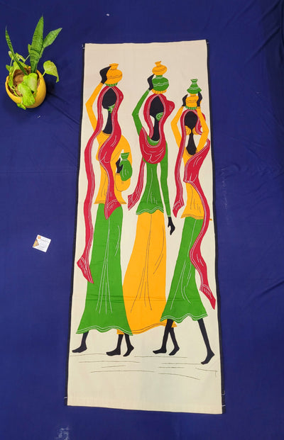 Applique Tribal Art Embroidery Wall Hanging Indian artists