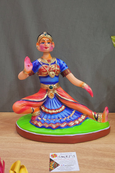 Bharathanatiyam Dancer Tanjore Dancing Doll Thanjavur Thalayatti Bommai