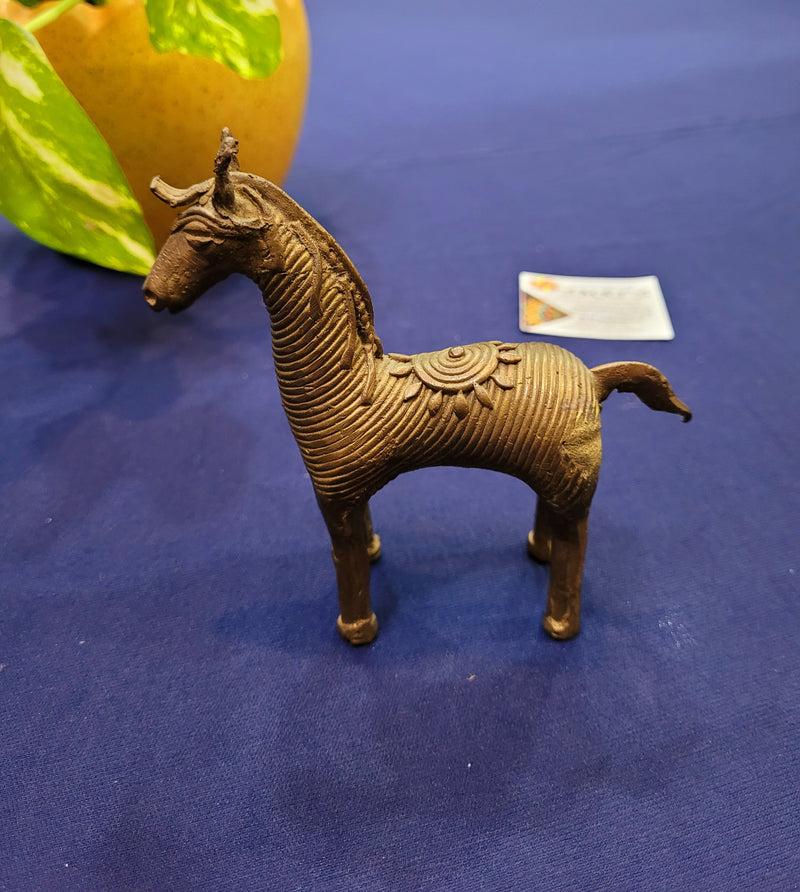 BRASS  Dhokra craft Dokra craft Indian handicraft HORSE