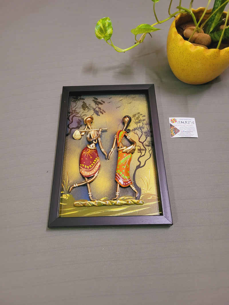 Mural Tribal Art frame Paintings wall decor Handicraft