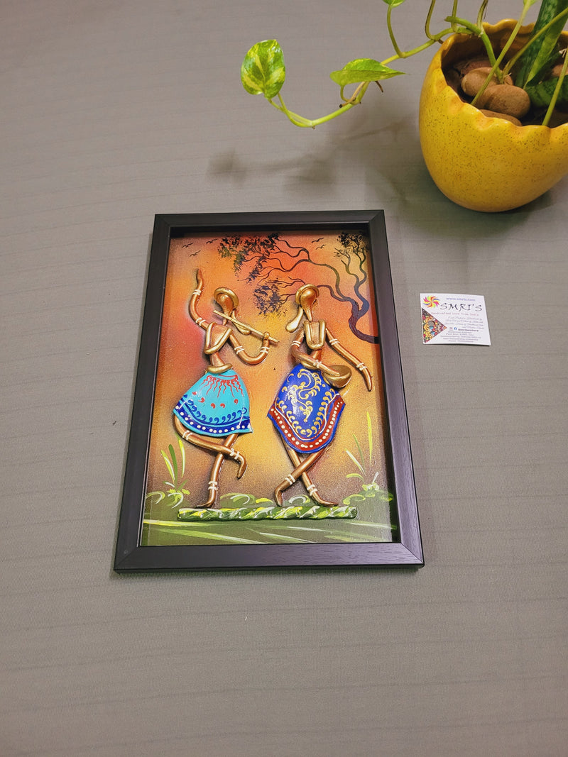 Mural Tribal Art frame Paintings wall decor Handicraft