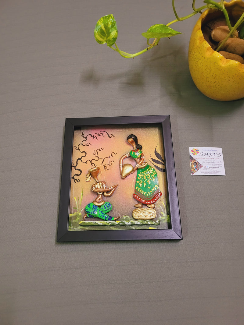 Mural Tribal Art frame Paintings wall decor Handicraft