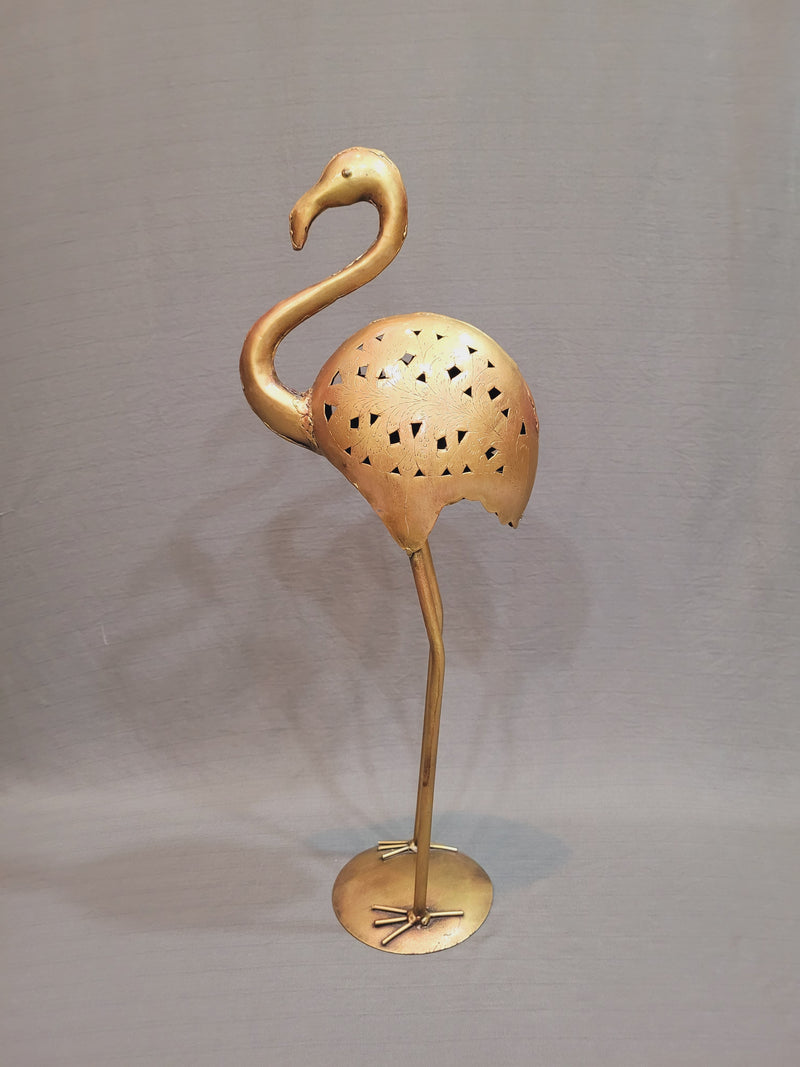 Flamingo Statue Large T light candle holder Show piece (23.5 H*10 L*5.5W) inches