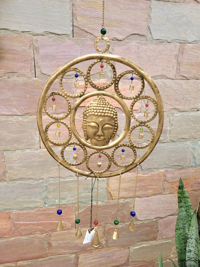 Buddha antique wind chimes Foyer balcony garden decor