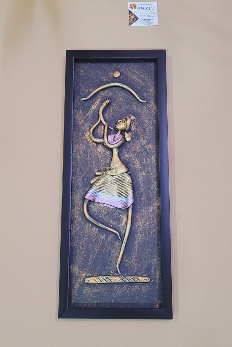 Mural Art Frame Metallic Craft Indian Handicrafts tribal art
