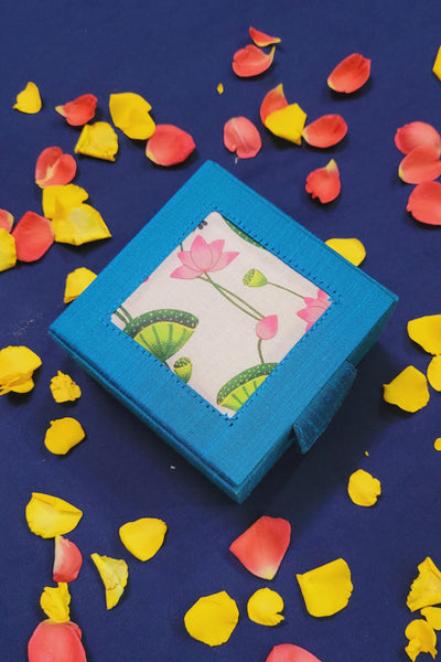 Colourful Gift Box Jewellery Box with Pichwai Painting 