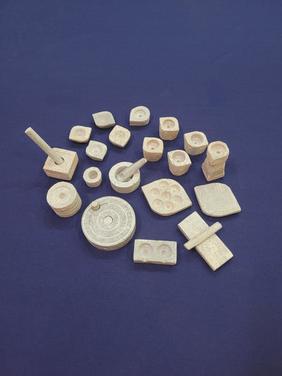Soppu saman soap stone traditional miniature kitchen showpiece