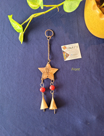 Star charms hangings wind chime foyer garden decor