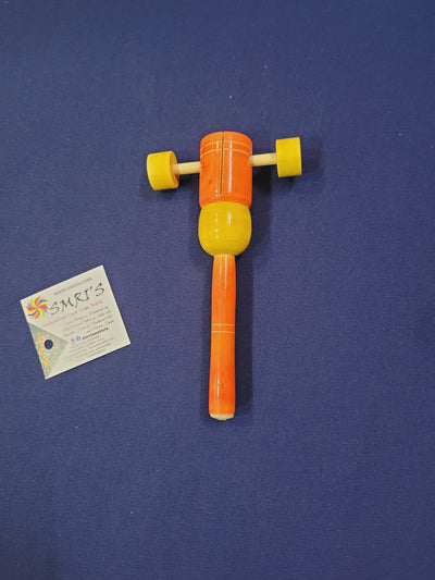 Wooden Rattle Tac tac Small for baby and toodlers eco friendly toys