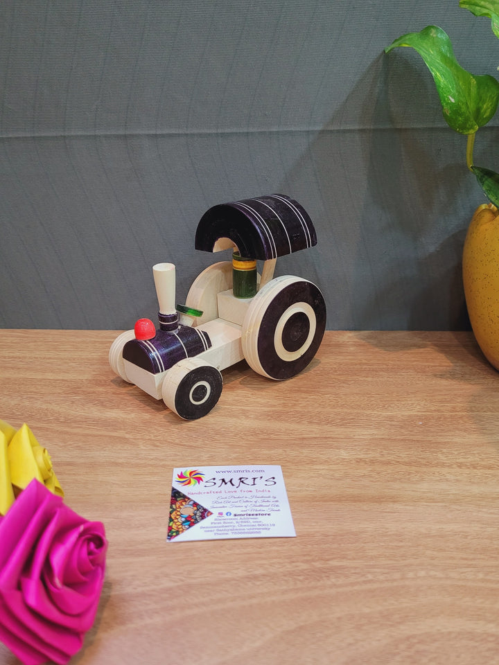 Wooden Toy Tractor Vehicle Childrens Kids toys Indian Handicraft Made in  India  Smris