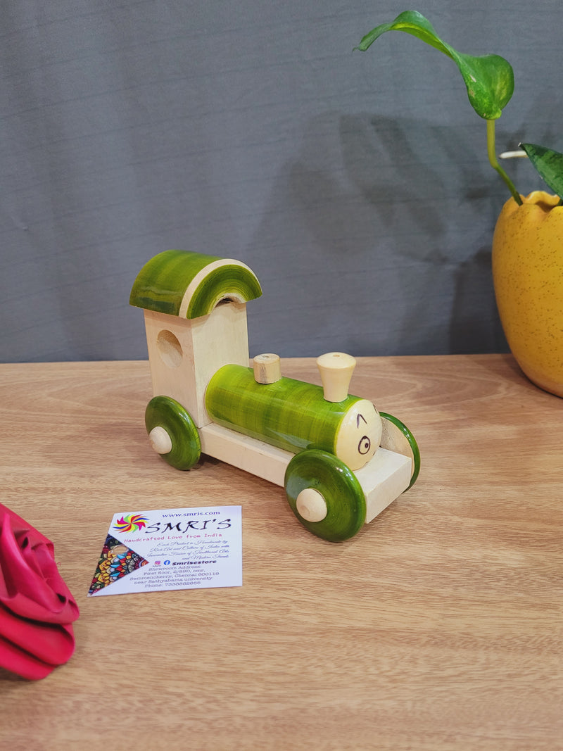 Wooden Train Engine (4H * 5L * 2.5W) inches Wooden eco friendly Toys